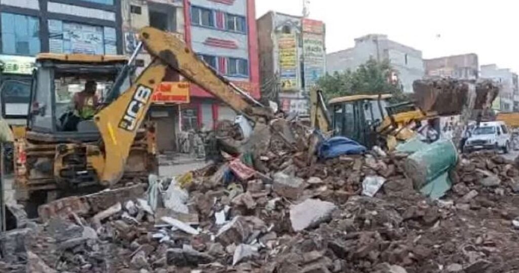 temple and mosque were demolished
