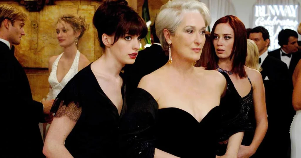 Anne Hathaway and Meryl Streep