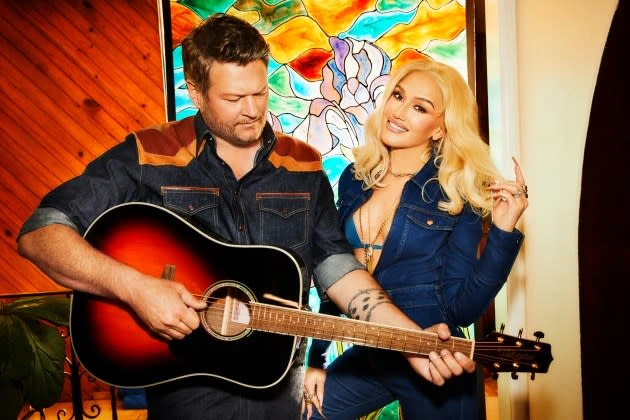 Gwen Stefani and Blake Shelton