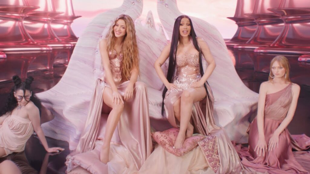 Shakira and Cardi B 